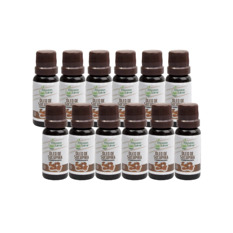 KIT 12UNI ÓLEOS VEGETAL SUCUPIRAS AMAZON LEVE 20M