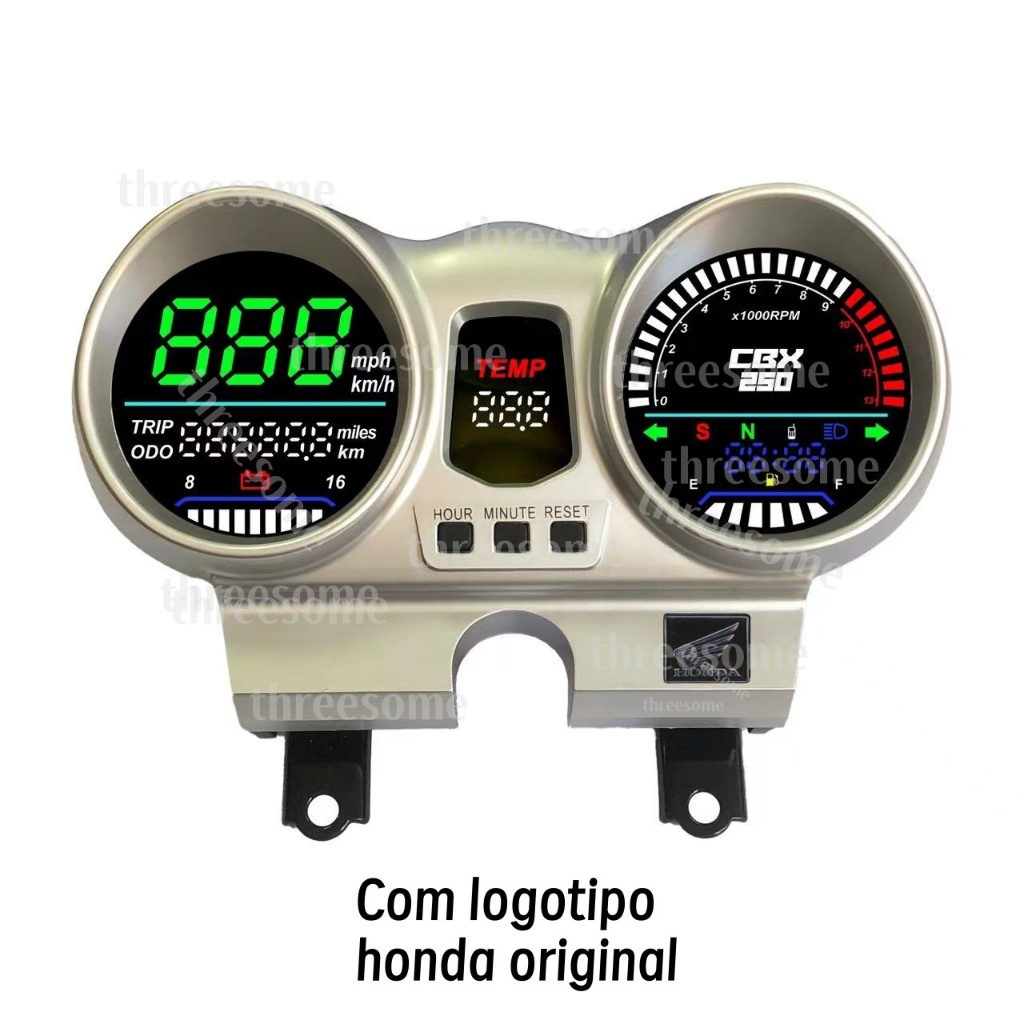 Painel Completo Para Honda Cbx250 Twister 2001 a 2008 Medidor De Velocidade 37100-KPF-961