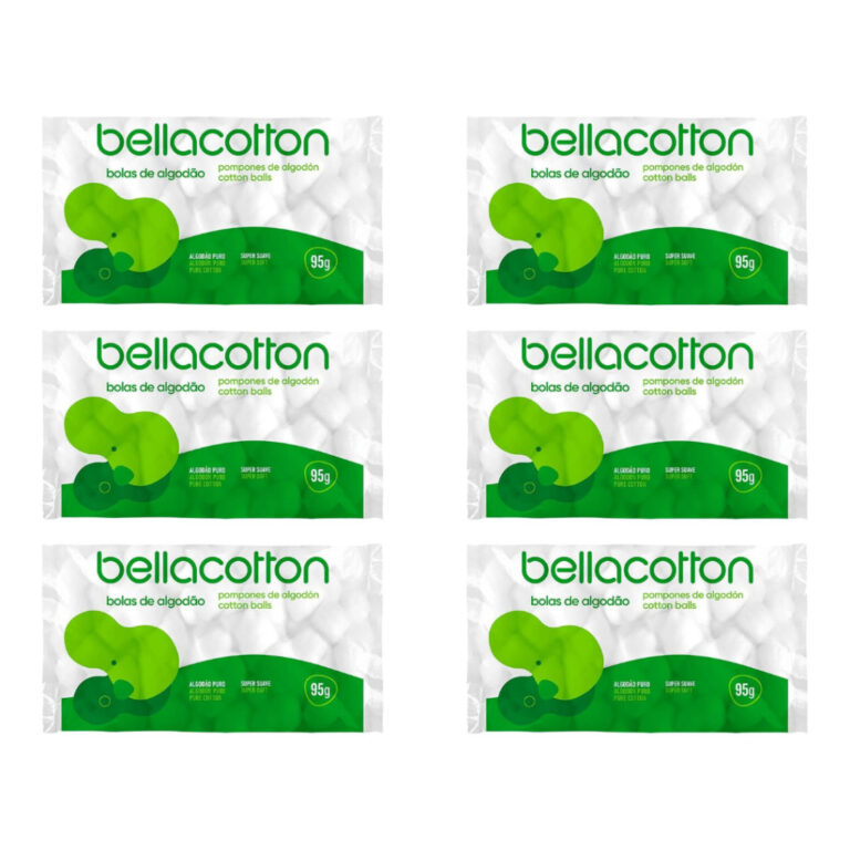KIT 6 Bolas de Algodão 95g cada