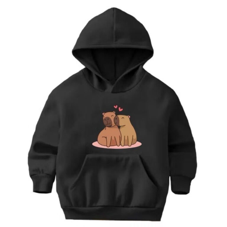 Moletom Infantil Com Capuz Unissex Blusa De Frio P