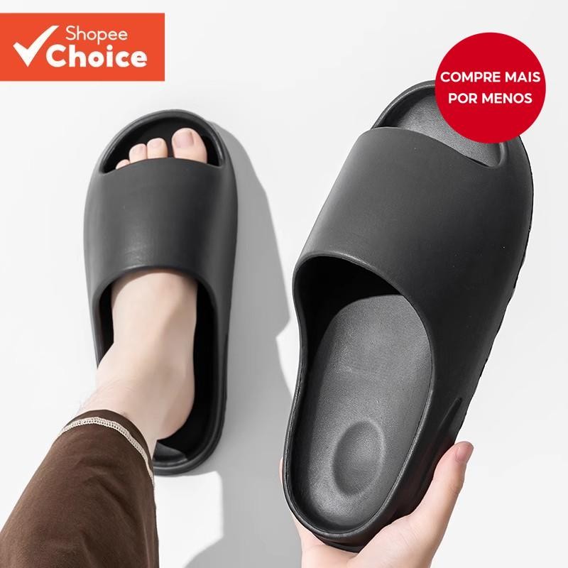 Chinelos Masculinos De Verão EVA | Calçado Casual Macio Antiderrapante Com Desodorante-Ideal Para Mu