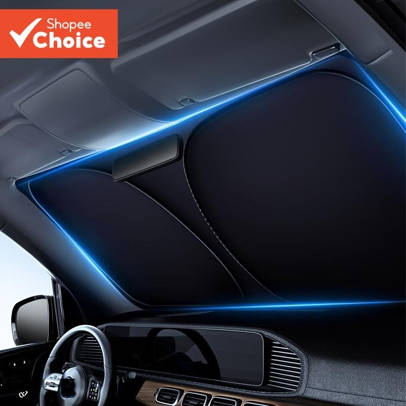 Pára-Sol Interior Do Carro Proteção UV Tampa Brisa Da Janela Dianteira