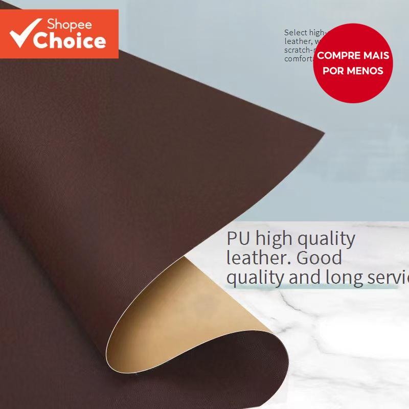 Remendo De Reparo De Couro PU 23x60cm-Vinil Autoadesivo Para Móveis Sofá/Cama