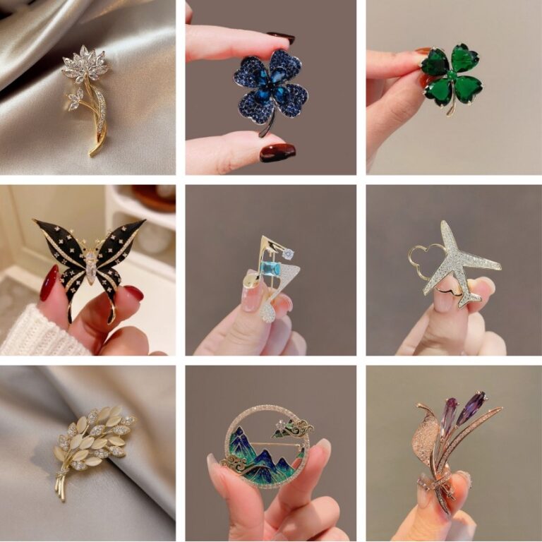 Broche Multiuso 34 Estilos INCRÍVEIS Pérola/Borb