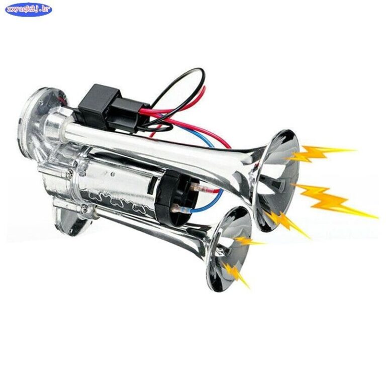 12V 600Db Buzina Dupla Super Alta Válvula Solenó
