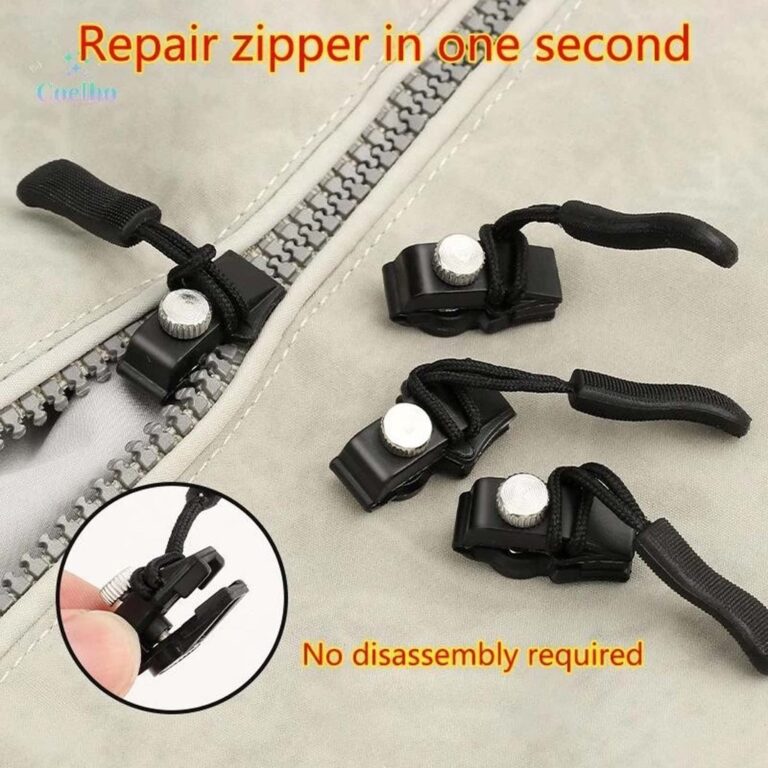 3/10pcs Zipper Reparo Instantâneo Destacável Rep