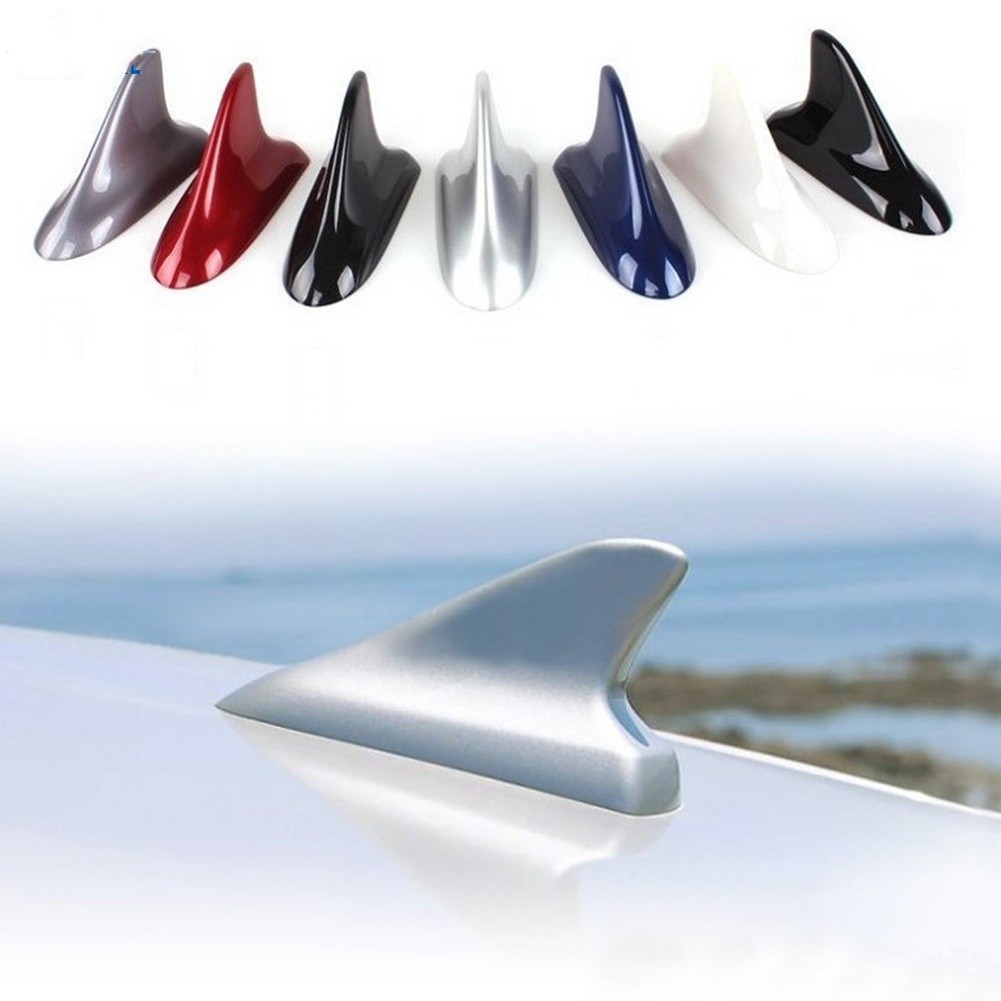 Antena De Rádio Automotivo Shark Fin Auto FM/AM SubstituiçãoAntenas decorativas, não antenas reais