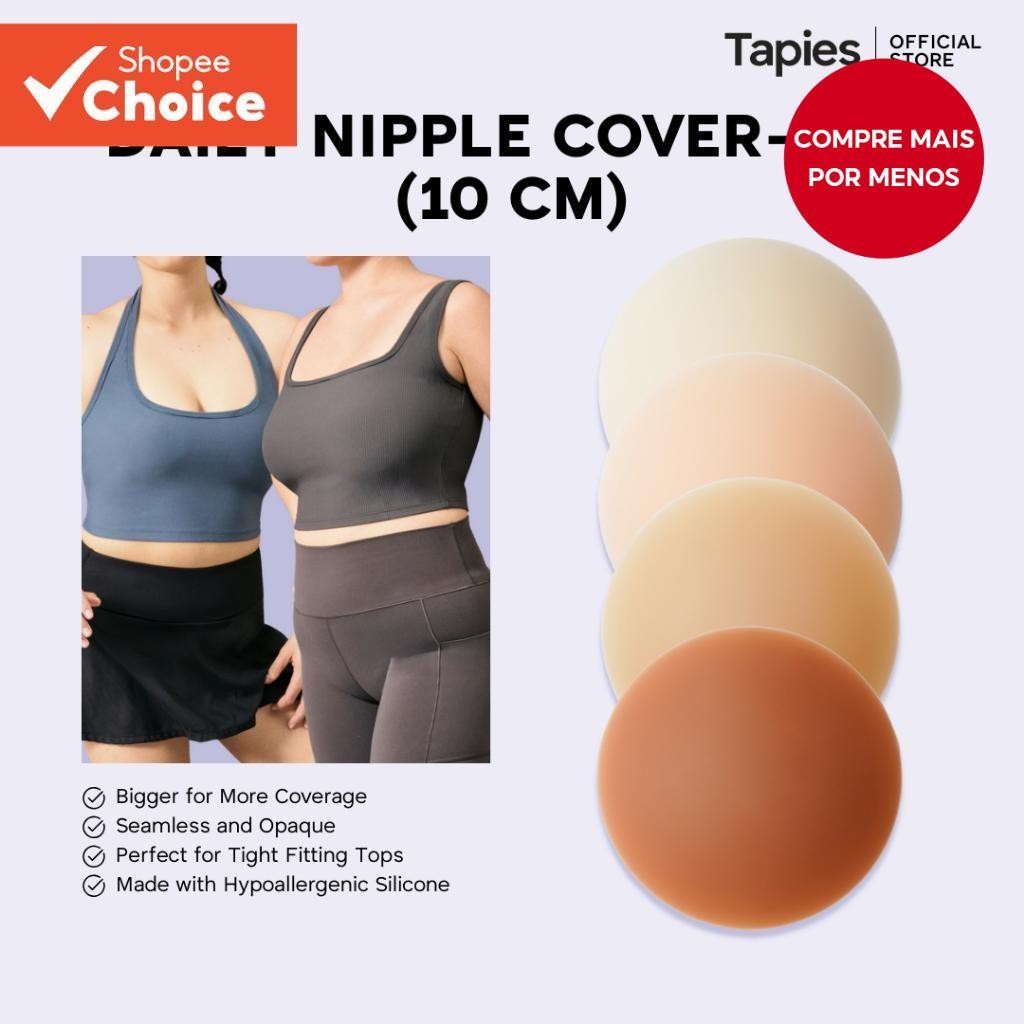 Capas Reutilizáveis De Silicone Para Mamilos De 10 Cm-Invisíveis À Prova Dágua Todas As Estações E T