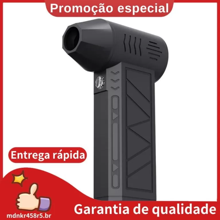 Mini Soprador De Ar Com Bico Extra 130000RPM Turbo