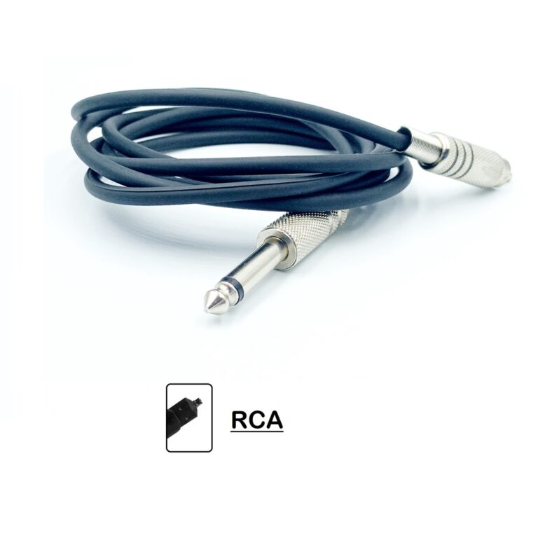 Cabo P10/ Rca Maquina  pop,pen,x13, para Tatuagem 