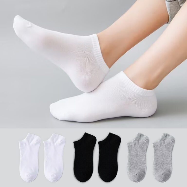 Meias Feminina Cano Curto kit 6 pares em  Algodão