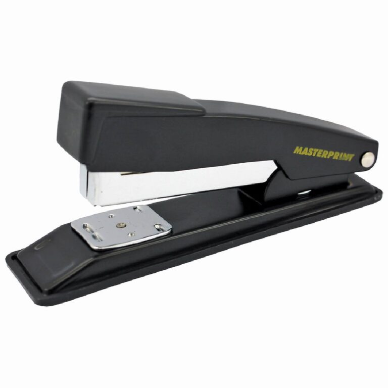 Grampeador de Mesa Metálico 13,5cm Grampos 26/6 a