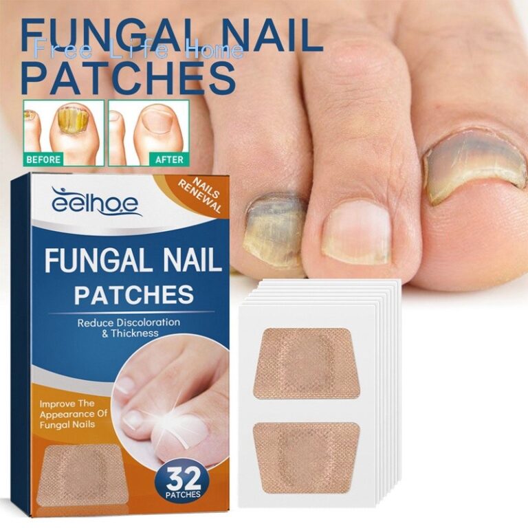 32 Adesivos Antifúngicos Para Tratamento De Unhas