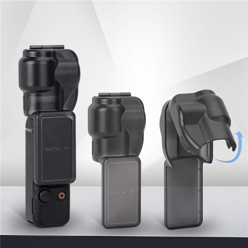 Capa De Silicone Para DJI Osmo Pocket 3 , Protetor Abrangente , Completa , Tampa De Lente Gimbal , A