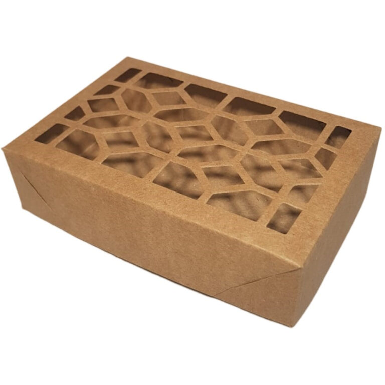 Caixa com Visor Vazada S2 (10cm x 15cm x 4cm) 10 u