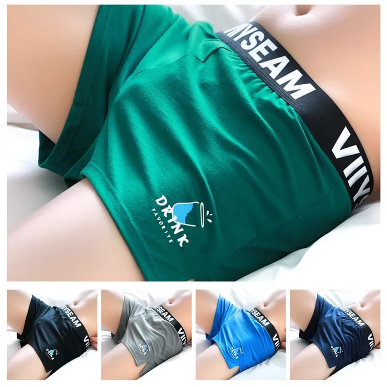 [Novo] Calcinha Boxer Masculina De Algodão Respir