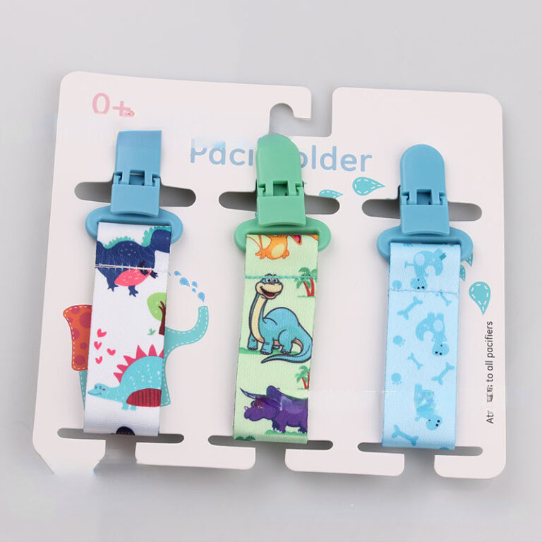 3 Pcs/Set baby Pacifier Clipes Corrente Dummy clip