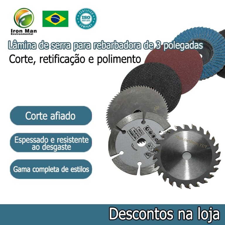 75mm rebarbadora lâmina de serra telha madeira Me