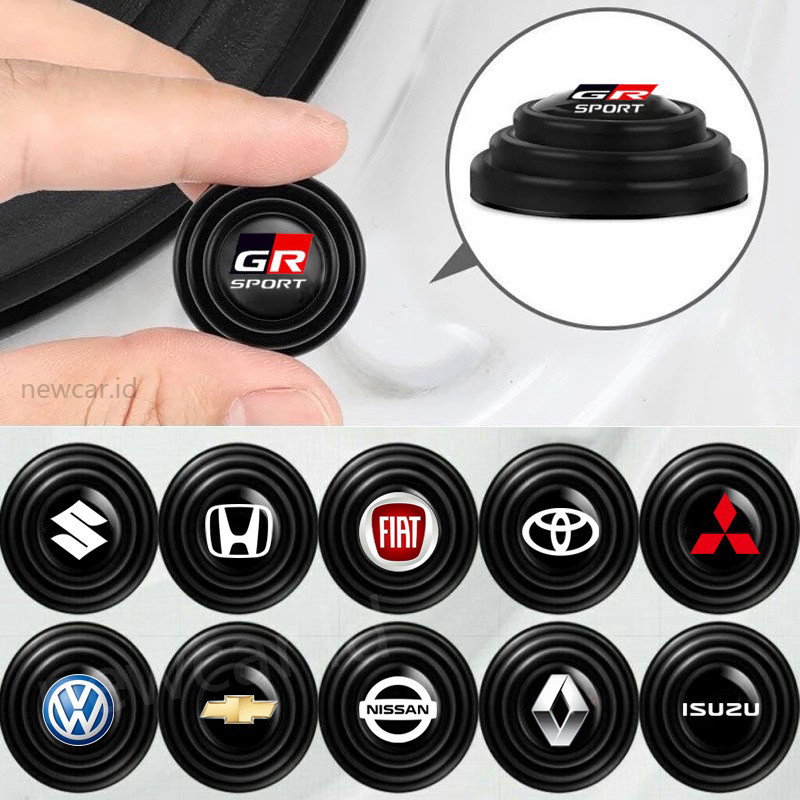 Porta Do Carro Anti-Choque Silicone Almofada De-Malas Colisão Adesivo Acessórios Para Carros À Prova