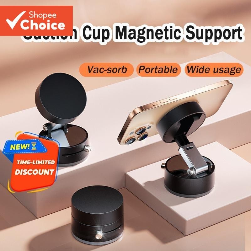 Suporte Magnético De Telefone A Vácuo Para Carro-Ímã Resistente 5200 Gauss N52 , Universal Painel Co