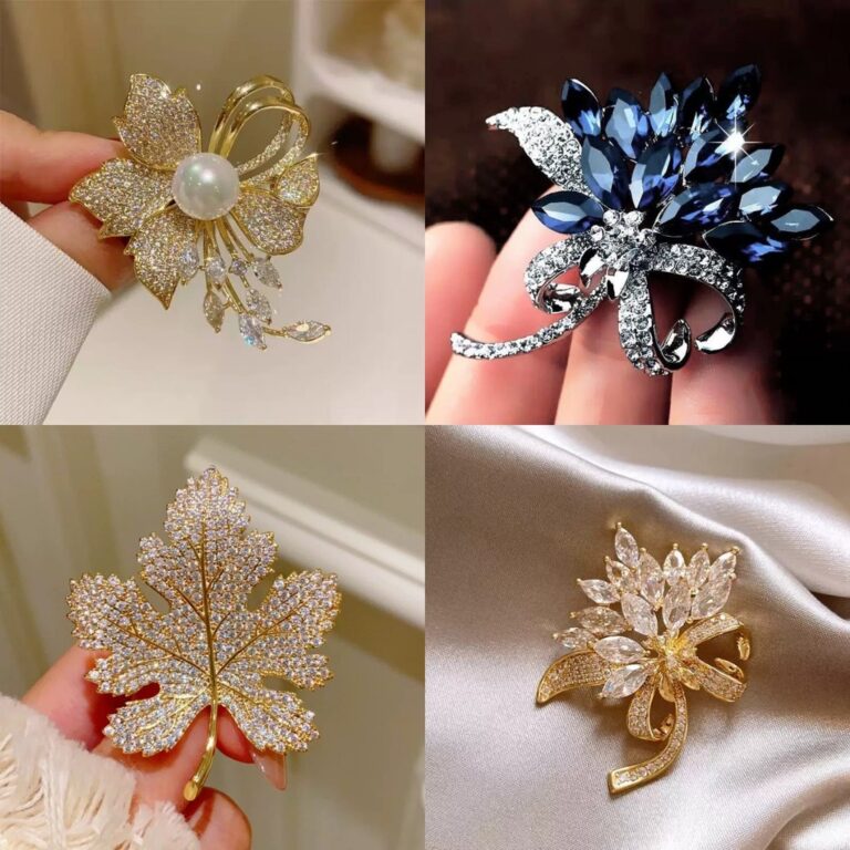 Broche/20 Estilos de Lenço de Caçaça/Lindo Pér