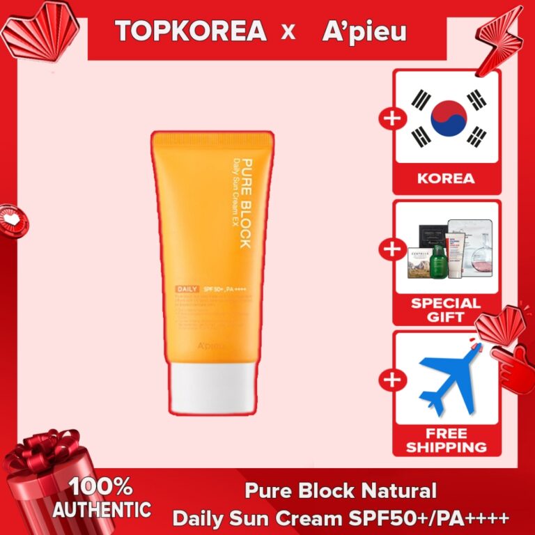 APIEU Pure Block Natural Daily Sun Cream SPF50+/PA