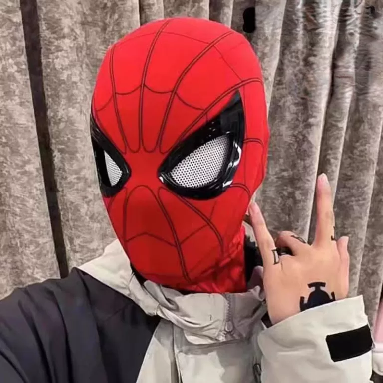 Homem Aranha Headpiece Controle Remoto Elétrico B