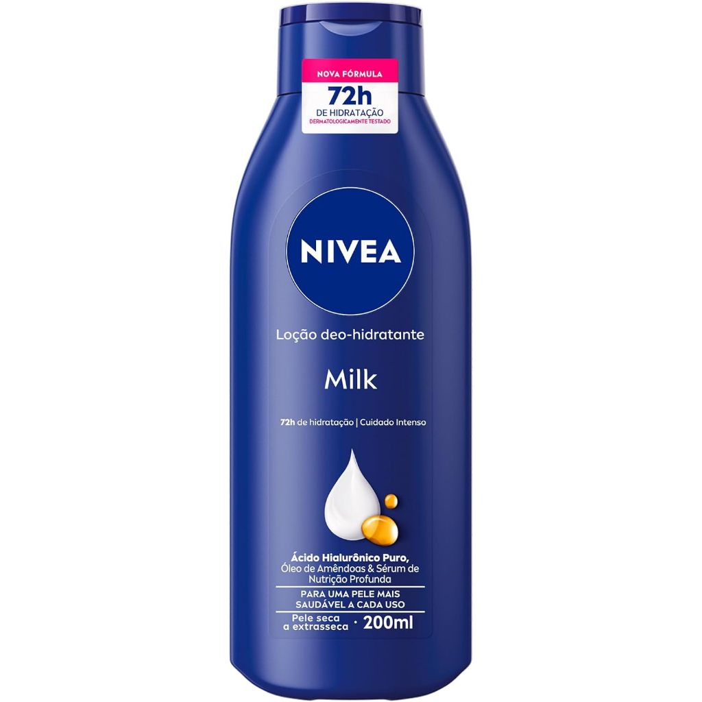 NIVEA Loção Hidratante Milk Pele Seca a Extrasseca 200ml