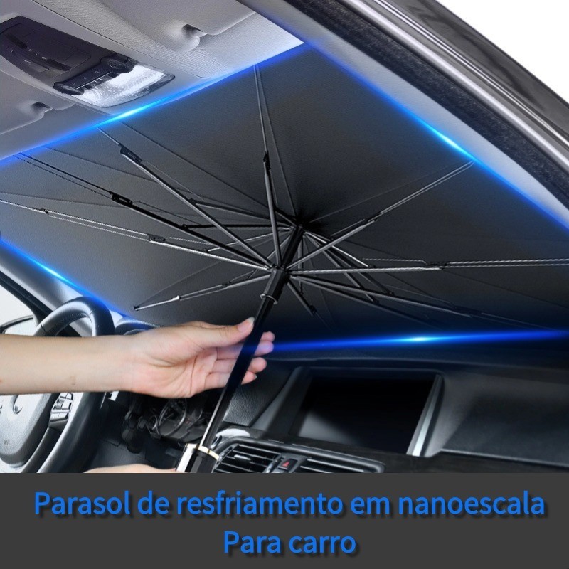 Painel Pára-Sol Com Proteção UV Para Brisa Carro