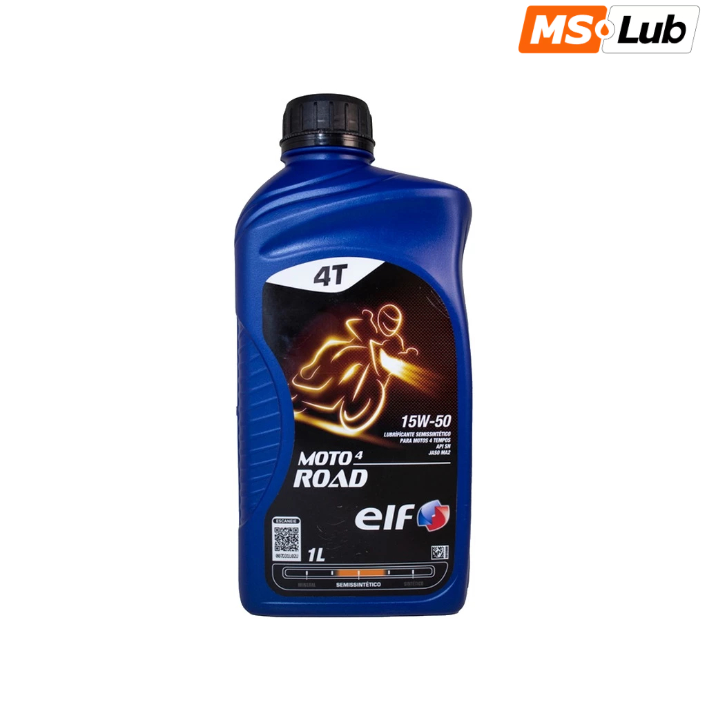 Elf Moto 15W50 4T Semissintético API SN