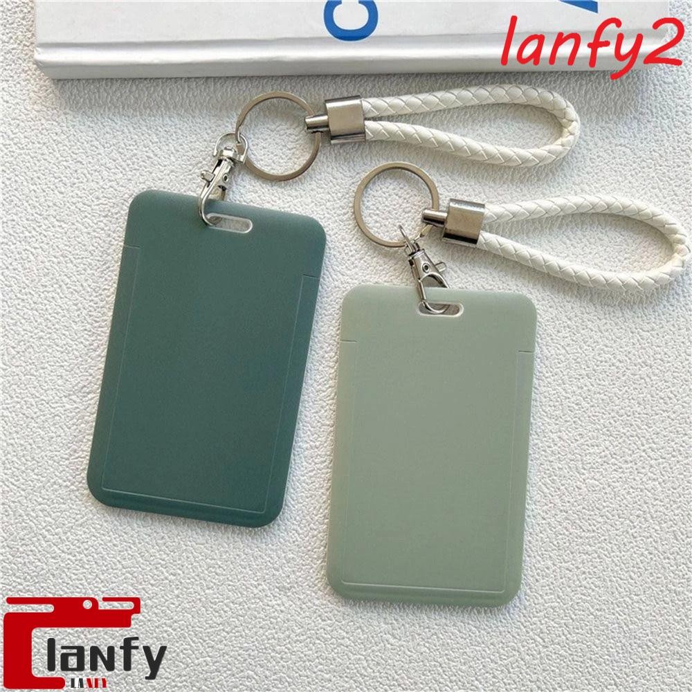 LANFY Capa Para Cartão De Ônibus , Mulheres , Homens , Trabalho De Negócios , Chaveiro De Estudante