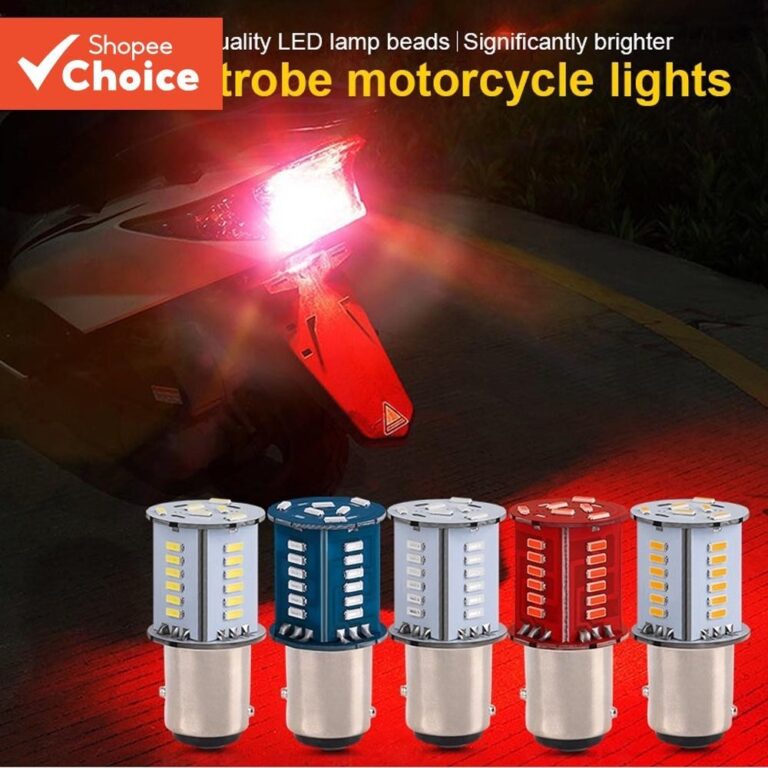 1 Unidade 1157 LED Luz Traseira Estroboscópica Pi