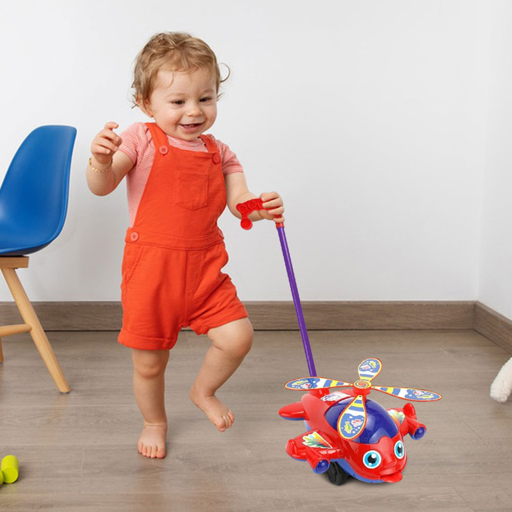Bebê Push Walker Com Rodas-Brinquedo De Caminhada De Aprendizagem Para Bebês De 3 Anos Desenvolvimen