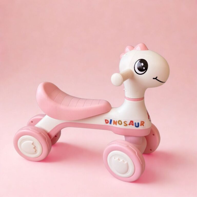 Motoca Infantil De Equilíbrio C/ Luz E Som Dino R