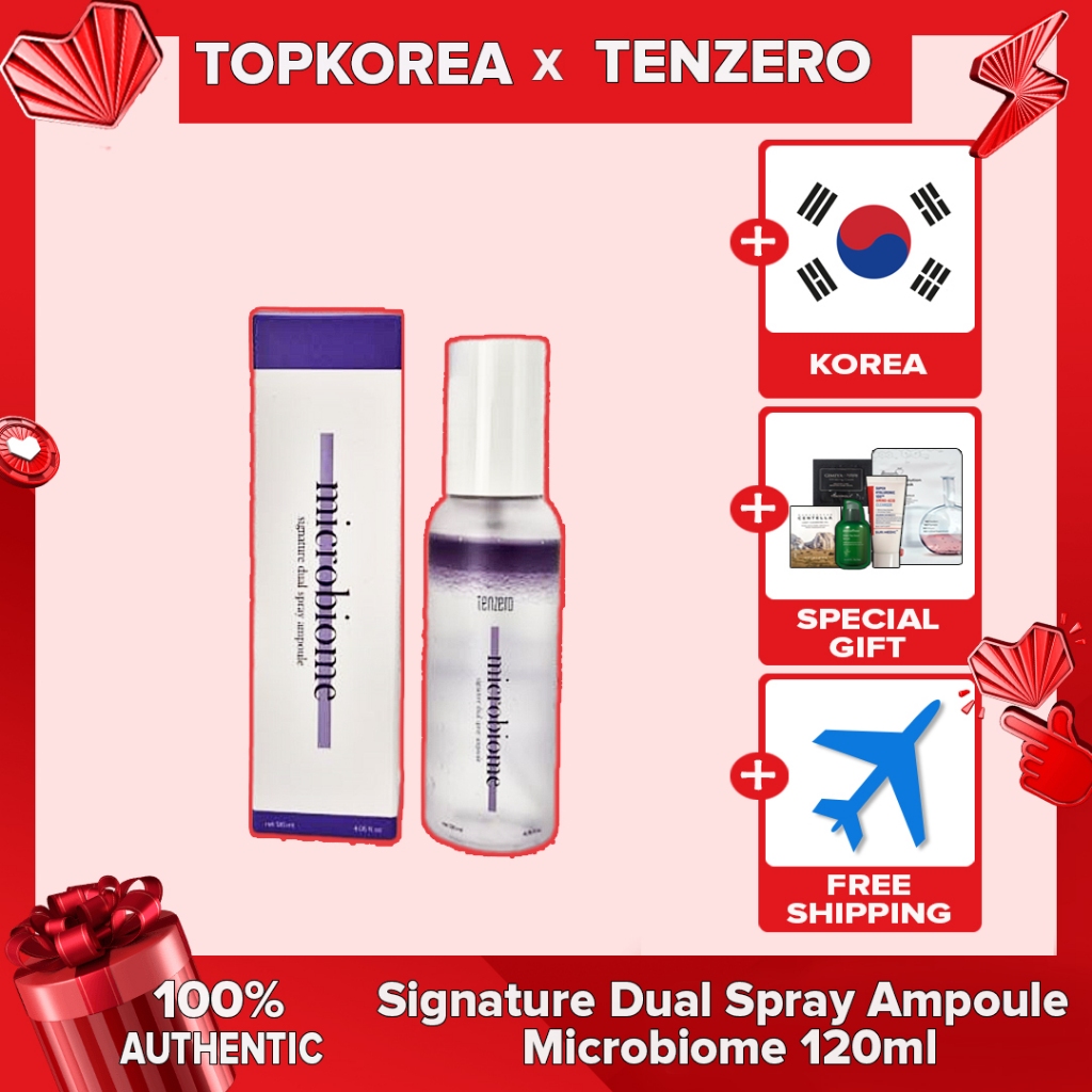 Tenzero Signature Dual Spray Ampola Microbiome 120ml TOPKOREA Envio Da Coreia