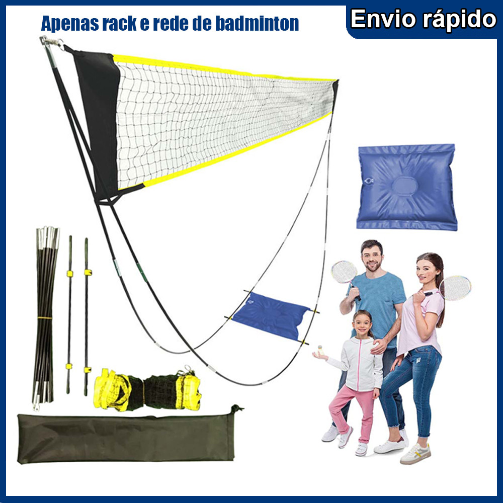 160x290cm portátil padrão Badminton Net profissional voleibol tênis treinamento quadro líquido