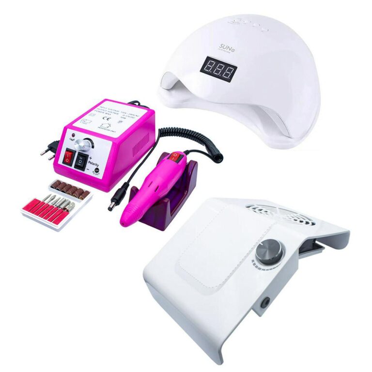 Kit Unhas de Gel Cabine Sun5 48W Motor Lixadeira A