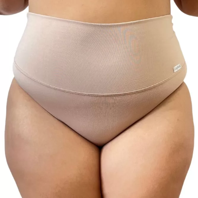 Kit 5 Calcinhas Cinta Modeladora Plus Size Cintura