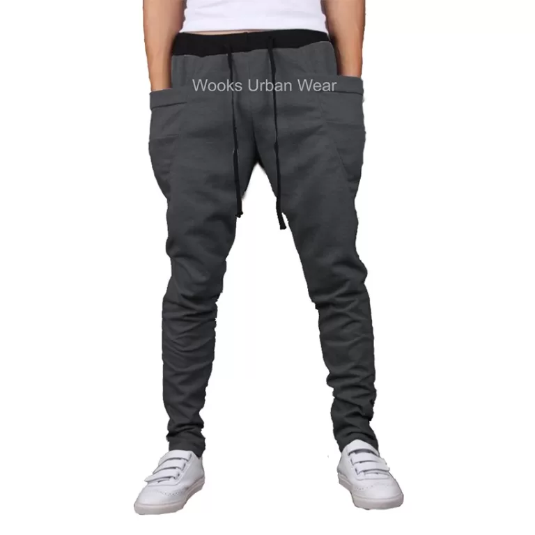 Kit 03 Calças Moletom Masculina Skinny Slim Swag 