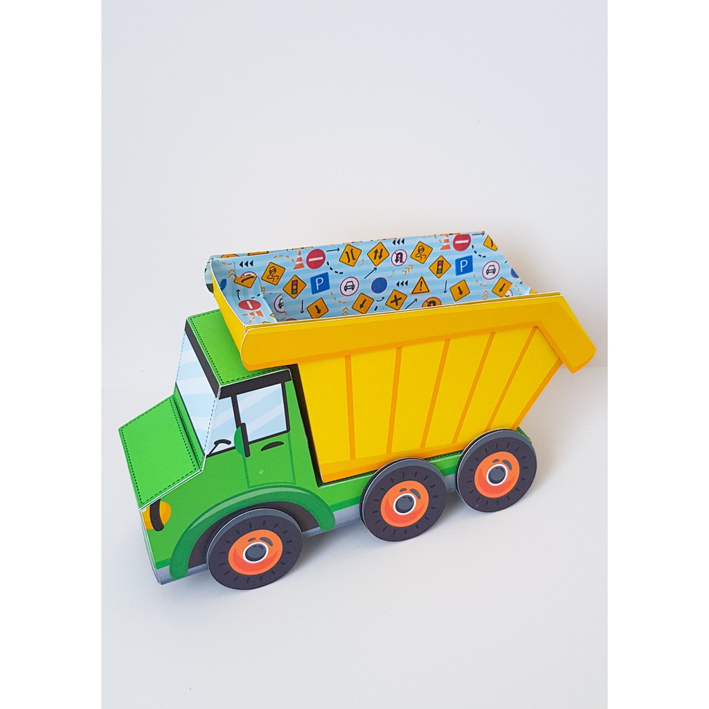 Caminhãozinho para Festa Tema Meio de Transporte Lembrancinha Infantil Personalizada