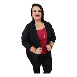 Blazer Feminino Plus Size