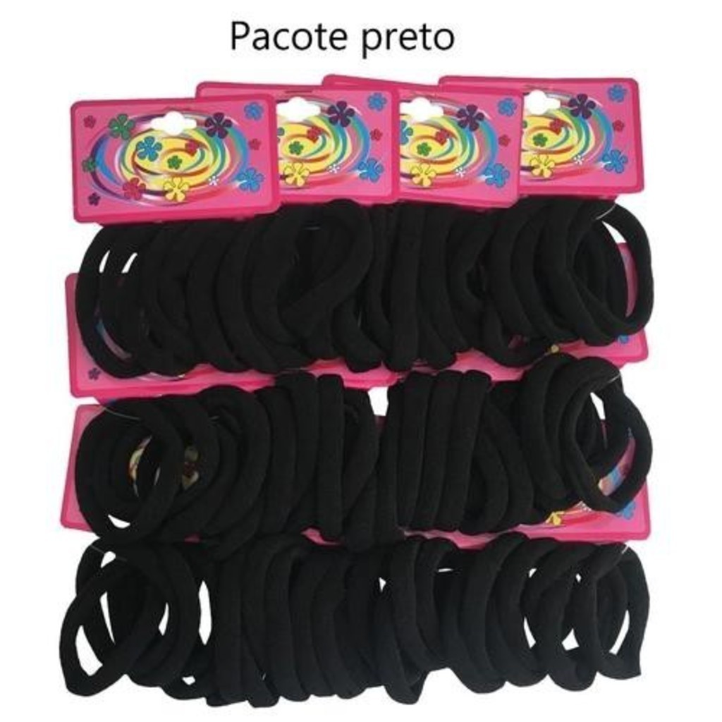 Médio Xuxinha para cabelo de Meia 72 unidades Rabico e elástico para cabelo Scrunchie-YOUYI