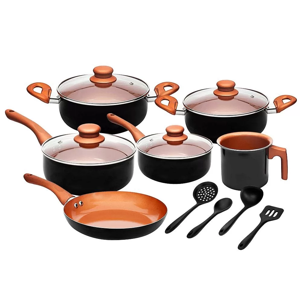 Conjunto de Panelas Vegas 10 Peças Cerâmica – Casambiente AL129