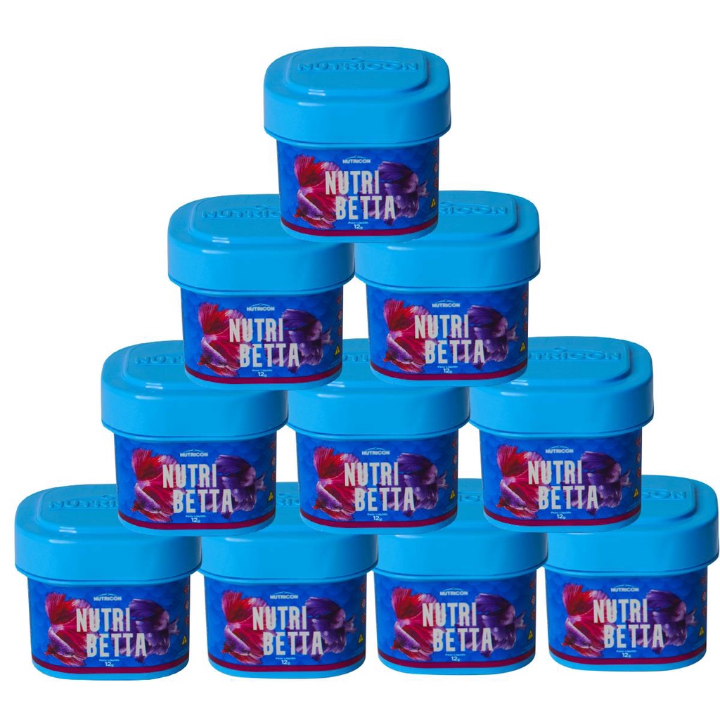 Ração para Betta Nutribetta 10 unidades 12g