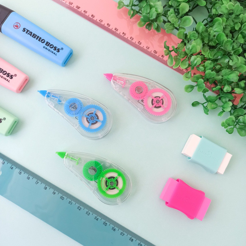 Fita Corretiva Branca 5 mm x 6 m MP 436 – Masterprint / Material Escolar / Corretivo tipo Fita