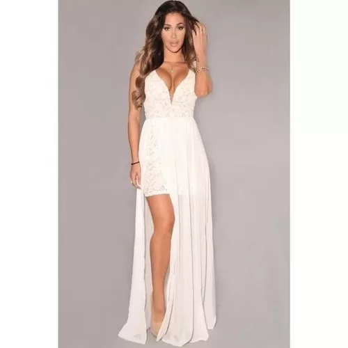 Vestido De Noiva Pré Wedding Ou Civil De Renda E 