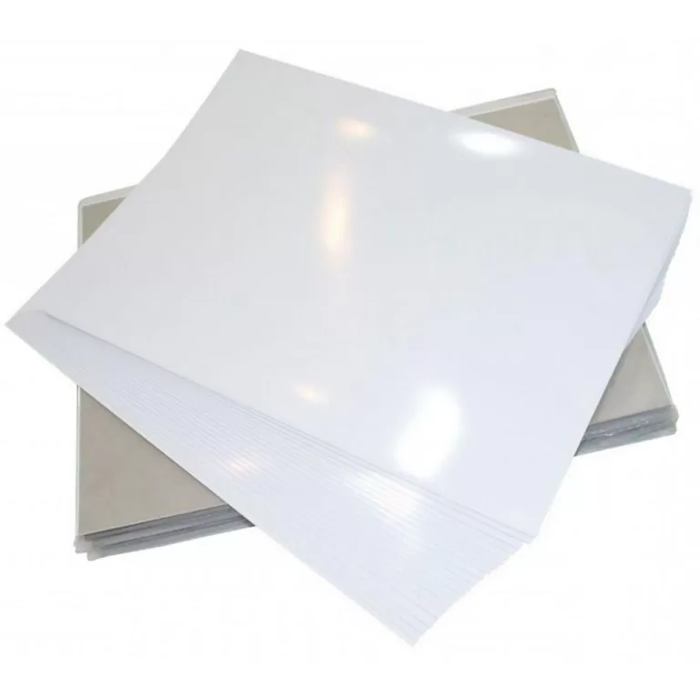 Papel Fotográfico A4 180g Branco Brilhante Glossy