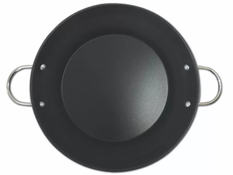 Paellera Antiaderente 42 cm Preta C/ Alça 0.184 D