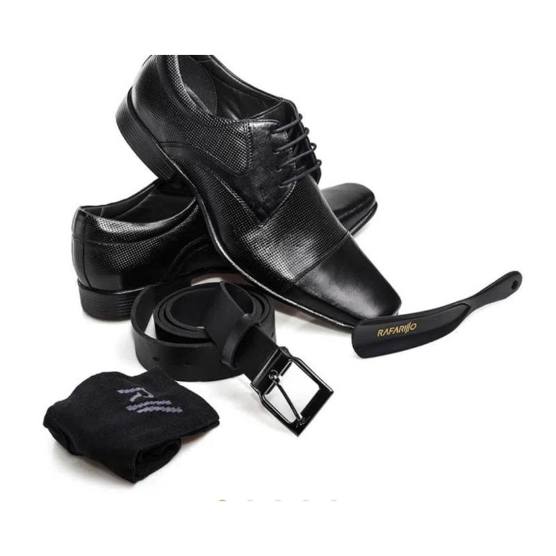 Sapato Masculino Rafarillo kit 4 em 1