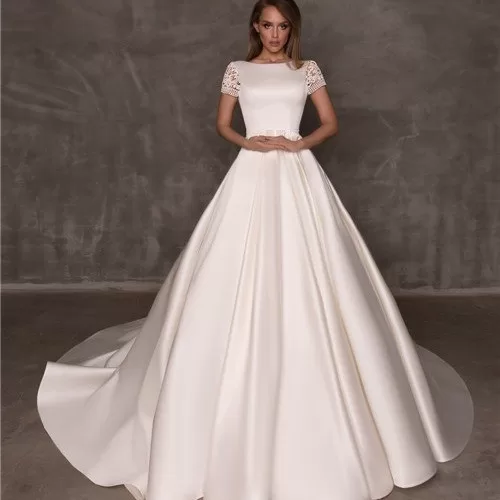 Vestido De Noiva Elegante Com Bolso Boho Chic Prin